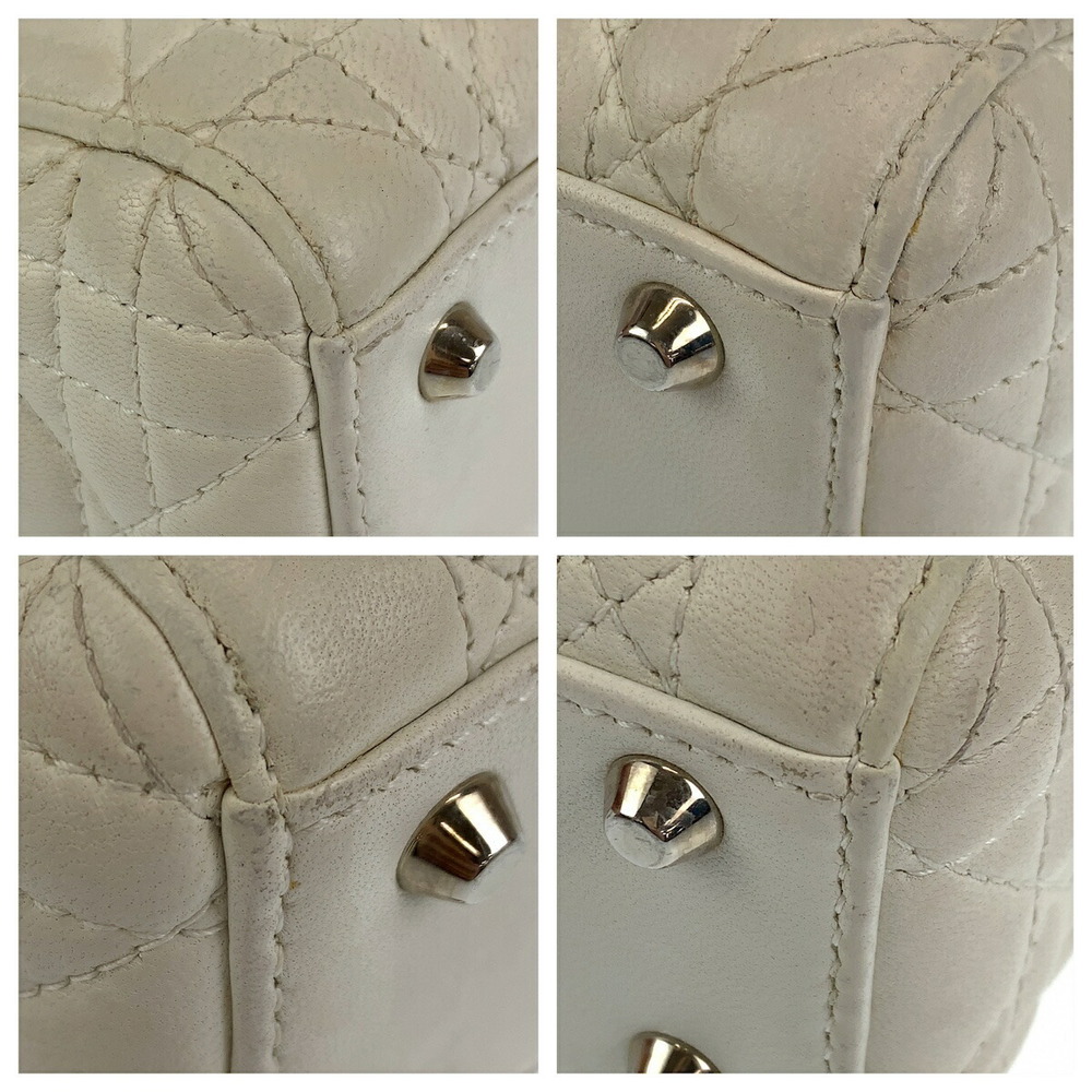 Dior Dior Lady Dior Leather Handbag Leather Handbag - Picture 6 of 9